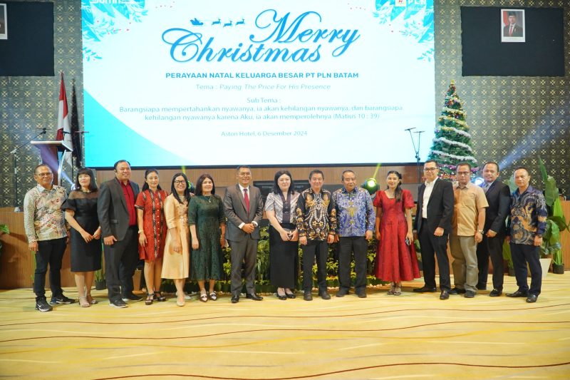 Perayaan Natal PT PLN Batam. Istimewa 