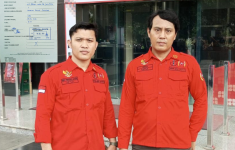 Ketua WHN DPD Jakarta Pusat Reno dan Ketua WHN Jakarta Utara Joko