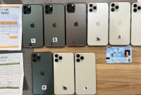 Sejumlah IPhone yang diamankan Bea Cukai Batam, Jumat (31/1/2025) foto: Bea Cukai Batam 