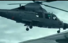 Chinese navy helicopter