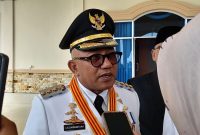 Walikota Tanjungpinang Lis Darmansyah usai mengikuti rapat Paripurna DPRD Tanjungpinang, Senin (3/3/2025) foto: Indrapriyadi 