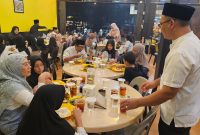 Buka puasa bersama PWI Kepri dengan Panti Asuhan Al Ibriz, Sabtu (1/3/2025) foto: istimewa 