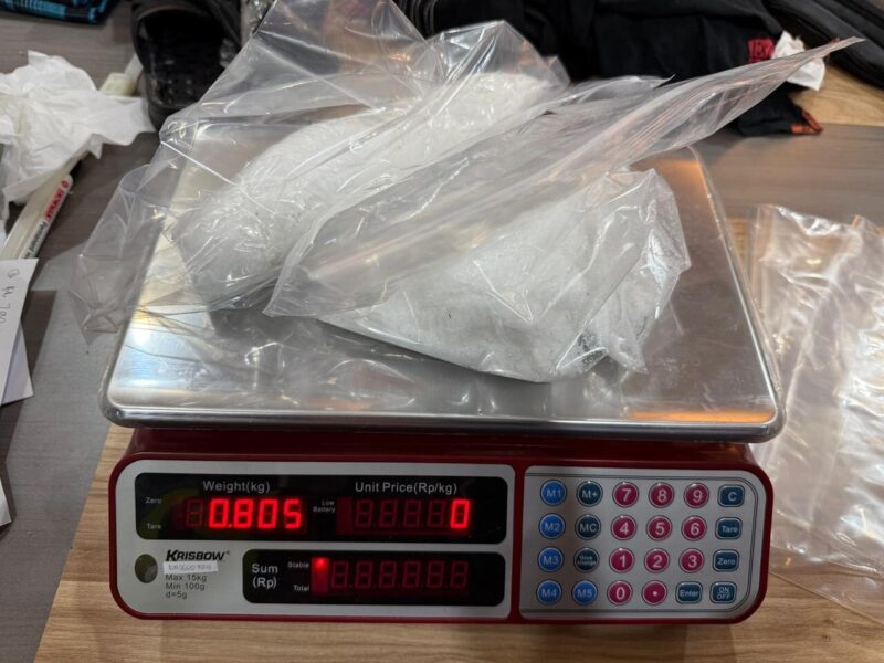 Barang bukti narkoba yang diamankan Bea Cukai dan Satresnarkoba Polresta Barelang, Sabtu (19/4/2024) lalu, foto: Bea Cukai Batam 