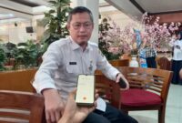 Sekda Tanjungpinang Zulhidayat saat menghadiri FGD Pariwisata di Bintan Plaza, Rabu (7/5/2025) foto: Indrapriyadi 