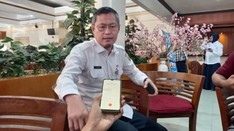 Sekda Tanjungpinang Zulhidayat saat menghadiri FGD Pariwisata di Bintan Plaza, Rabu (7/5/2025) foto: Indrapriyadi 