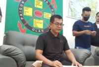 Kapten Inf Maswendra Dan Unit Intel Kodim 0315 Tanjungpinang saat pres confrense pengungkapan kasus narkotika jenis sabu,  Selasa (13/5/2025) foto: istimewa 