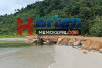 Keberadaan pelabuhan Jeti di Padang Melang, Selasa (17/6/2025) foto Wan Yudi