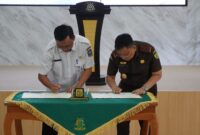 Penandatanganan PKS antara Kejati Kepri dan RSUD RAT, Selasa (24/6/2025) foto: Penkum Kejati Kepri