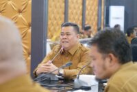 Sekda Bintan Ronny Kartika Pimpin Penegasan batas wilayah, Senin (30/6/2025) foto: Pemkab Bintan 