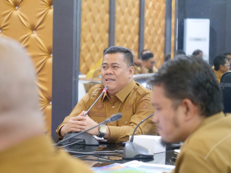 Sekda Bintan Ronny Kartika Pimpin Penegasan batas wilayah, Senin (30/6/2025) foto: Pemkab Bintan 