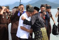 Kajati Kepri saat tiba di Kabupaten Lingga sebagai pemateri FGD, Kamis (3/7/2025) foto: Penkum Kejati Kepri 