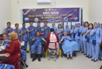 Lanud RHF dan Satrad Tanjungpinang lakukan donor darah di RSUP RAT, Kamis (25/7/2025) foto: Istimewa 
