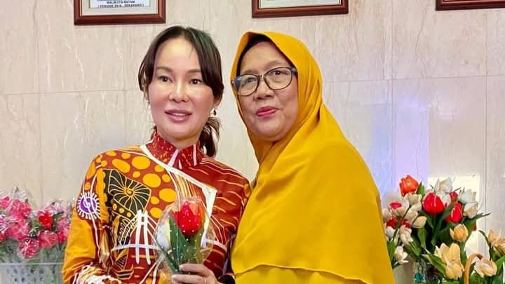 Owner Rumah Keong Batam saat menyambut HMNI Kepri, Selasa (29/7/2025) foto: Herdoni 