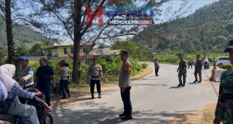 Polres Kepulauan Anambas melakukan razia knalpot brong, Rabu (30/7/2025) foto: Wan Yudi