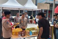 Kapolresta Tanjungpinang bersama Walikota, Wakil Walikota dan FKPD meninjau langsung Gerakan Pangan Murah di Parkiran Ramayana, Kamis (14/8/2025) foto: Indrapriyadi