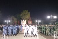 Malam Renungan suci di Taman Makam Pahlawan Pusara Bhakti Tanjungpinang, Sabtu (16/8/2025) foto: Indrapriyadi 