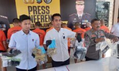 9 Tersangka Narkoba Dibekuk Polresta Tanjungpinang, Satu Wanita dan Tiga Residivis