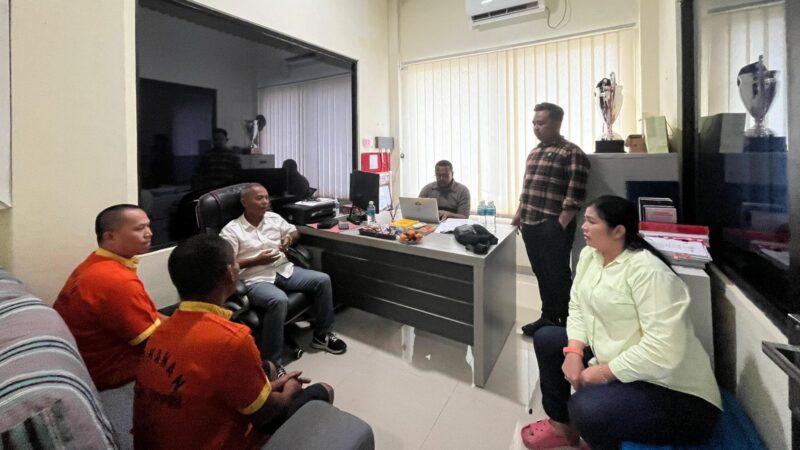 Polda Kepri dalam mengungkapkan kasus TPPO, Jumat (15/8/2025) foto: Foto: Polda Kepri