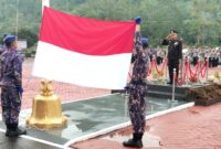 Peringatan Kemerdekaan Republik Indonesia di Polres Lingga, Minggu (17/8/2025) foto: Herdoni/Polres Lingga 