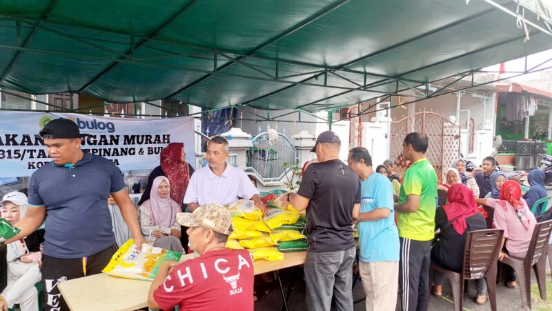 Gerakan Pangan Murah Koramil 01 Kota,Rabu (20/8/2025) foto: istimewa 