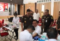 Kegiatan Donor darah di Kejati Kepri, Rabu (27/8/2025) foto: Penkum Kejati Kepri 