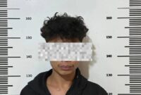 Salah satu pelaku Curas yang diamankan Polsek Sagulung, Kamis (28/8/2025) foto: istimewa 