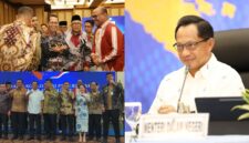 Sejumlah Kepala Daerah saat mengikuti Rakor bersama Mendagri di Batam, Minggu (21/9/2025) foto: istimewa 