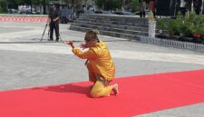 Perwakilan dari Brunei Darussalam ikut meriahkan Festival Silat Serumpun, Jumat (26/9/2025) foto: Indrapriyadi 