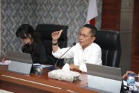 Walikota Batam Amsakar Achmad dalam Rakor nya di Kantor Walikota Batam, Kamis (4/9/2025) foto: istimewa 