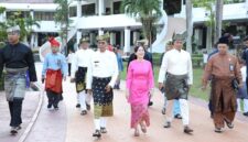 Detik-detik Upacara peringatan Hari Jadi Provinsi Kepri di Kota Batam, Rabu (24/9/2025) foto: istimewa 