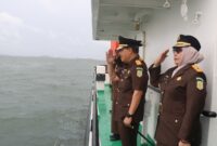Upacara Tabur Bunga Kejati Kepri, Selasa (2/9/2025) foto: Penkum Kejati Kepri 