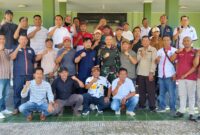 Kekompakan Wartawan bersama Dandim 0424 Tanggamus, Jumat (5/9/2025) foto: Saprudin