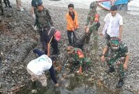 Bakti Teritorial Prima Kodim 0424 Tanggamus, Jumat (12/9/2025) foto: Sapruddin