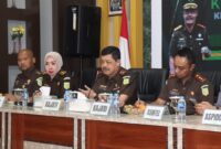 Kejati Kepri melakukan kunjungan kerja di Kejari Karimun, Senin (19/9/2025) foto: Penkum Kejati Kepri 