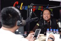 Jaksa Menyapa melalui dialog interaktif di Radio Onine, Rabu (17/9/2025) foto: Penkum Kejati Kepri 