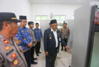 Kapolresta dan Walikota Tanjungpinang meninjau langsung persiapan sekolah Rakyat, Kamis (18/9/2025) foto: istimewa 
