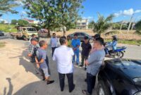 Ombudsman RI Perwakilan Kepri tinjau langsung masalah tumpukan sampah, Senin (22/9/2025) foto: Ombudsman RI Perwakilan Kepri
