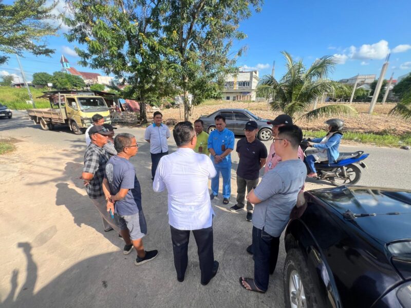 Ombudsman RI Perwakilan Kepri tinjau langsung masalah tumpukan sampah, Senin (22/9/2025) foto: Ombudsman RI Perwakilan Kepri