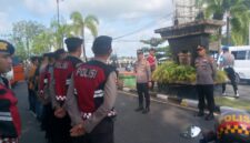 Pengamanan Peringatan Hari jadi Provinsi Kepri ke 23 tahun, Rabu (24/9/2025) foto: istimewa 