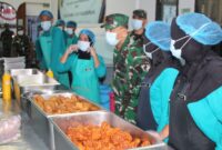 Dandim 0315 Tanjungpinang meninjau salah satu dapur MBG, Selasa (30/9/2025) foto: Pendim 0315 Tanjungpinang 