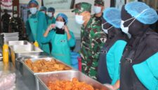 Dandim 0315 Tanjungpinang meninjau salah satu dapur MBG, Selasa (30/9/2025) foto: Pendim 0315 Tanjungpinang 