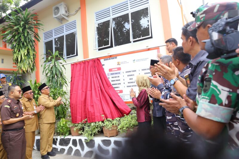 Launching peresmian Sekolah Rakyat, Selasa (30/9/2025) foto: istimewa 