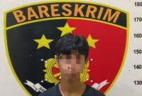 Pelaku pencabulan terhadap anak dibawah umur yang diamankan Satreskrim Polres Anambas, Selasa (29/9/2025) foto: istimewa 