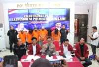 Satreskrim Polresta Barelang ungkap kasus penipuan dengan modus hipnotis, Selasa (23/9/2025) foto: istimewa 