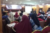 Sejumlah pedagang tradisional maupun modern mengikuti pelatihan Manajemen Pasar, Rabu (1/10/2025) foto: Indrapriyadi 