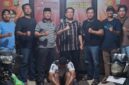 Unit Reskrim Polsek Bengkong mengamankan seorang pelaku penipuan, Senin (29/9/2025) foto: istimewa 