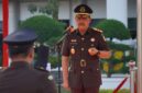 Kajati Kepri J Devy Sudarso saat Pimpin upacara Kesaktian Pancasila, Kamis (1/10/2025) foto: Penkum Kejati Kepri 