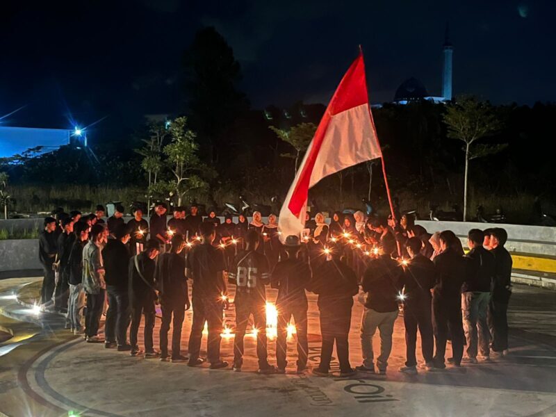 Aksi Solidaritas untuk Demokrasi, Selasa (30/9/2025) foto: Polresta Tanjungpinang 