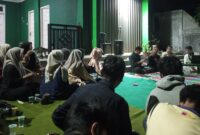 Kader HMI Tanjungpinang-Bintan diskusi memaknai Pancasila, Selasa (30/9/2025) foto: istimewa 