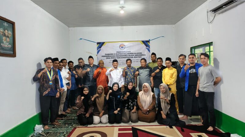 Noverizki terpilih secara aklamasi pada Muscab IKA PMII, Jumat (3/10/2025) foto: istimewa 
